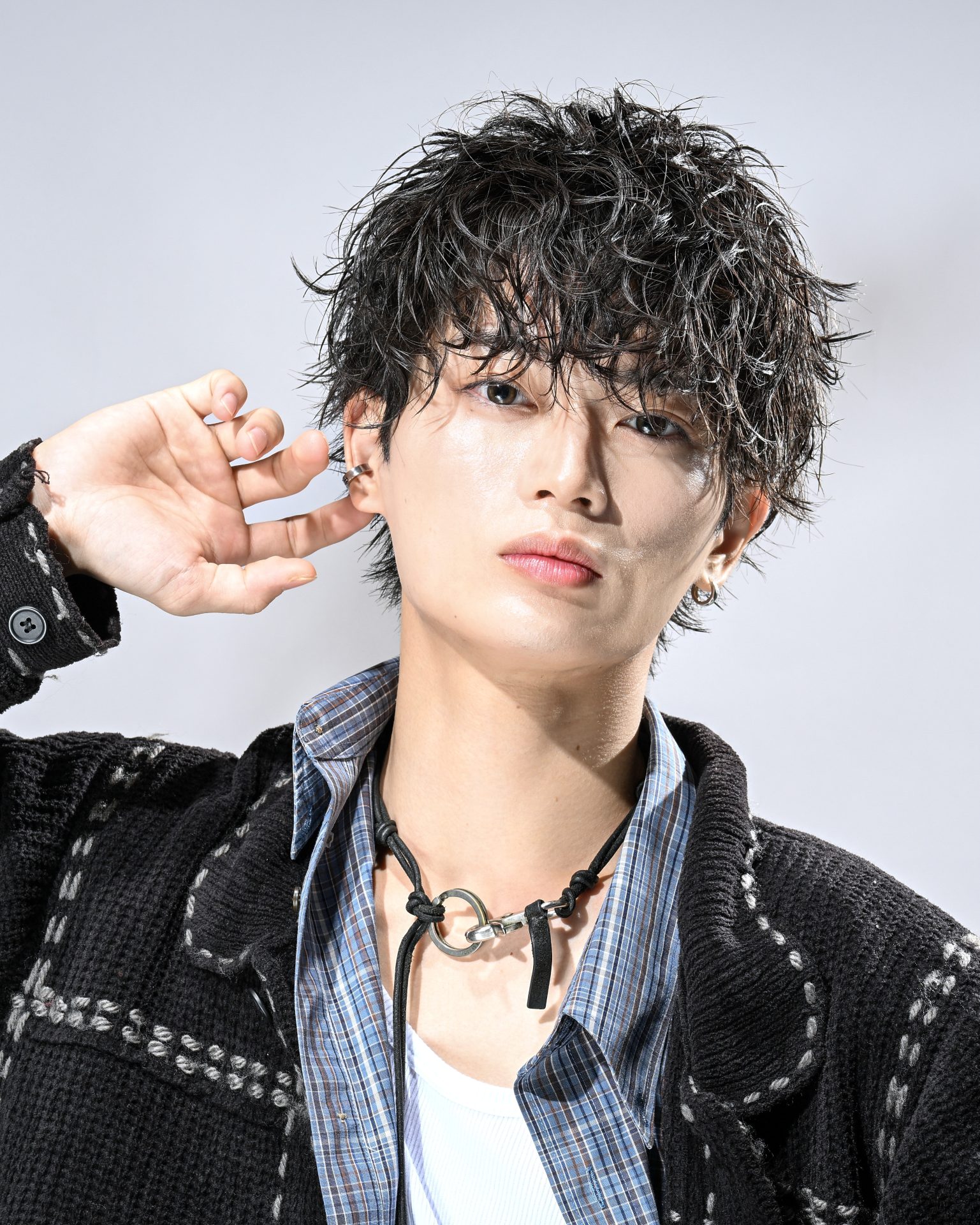 波巻きシャドウパーマ