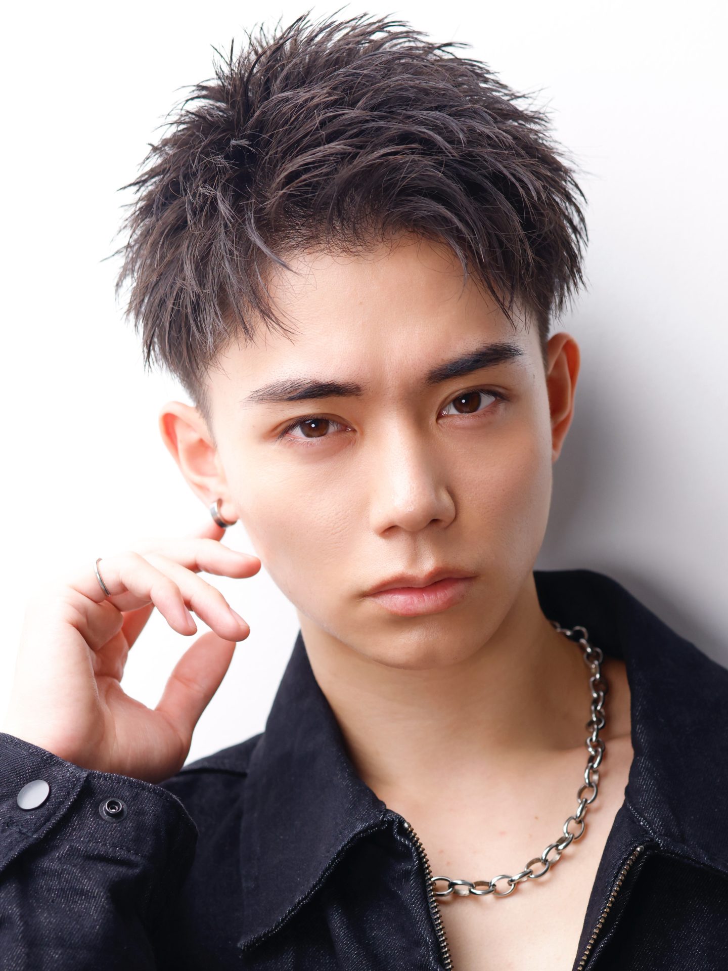 束感アップバングショート